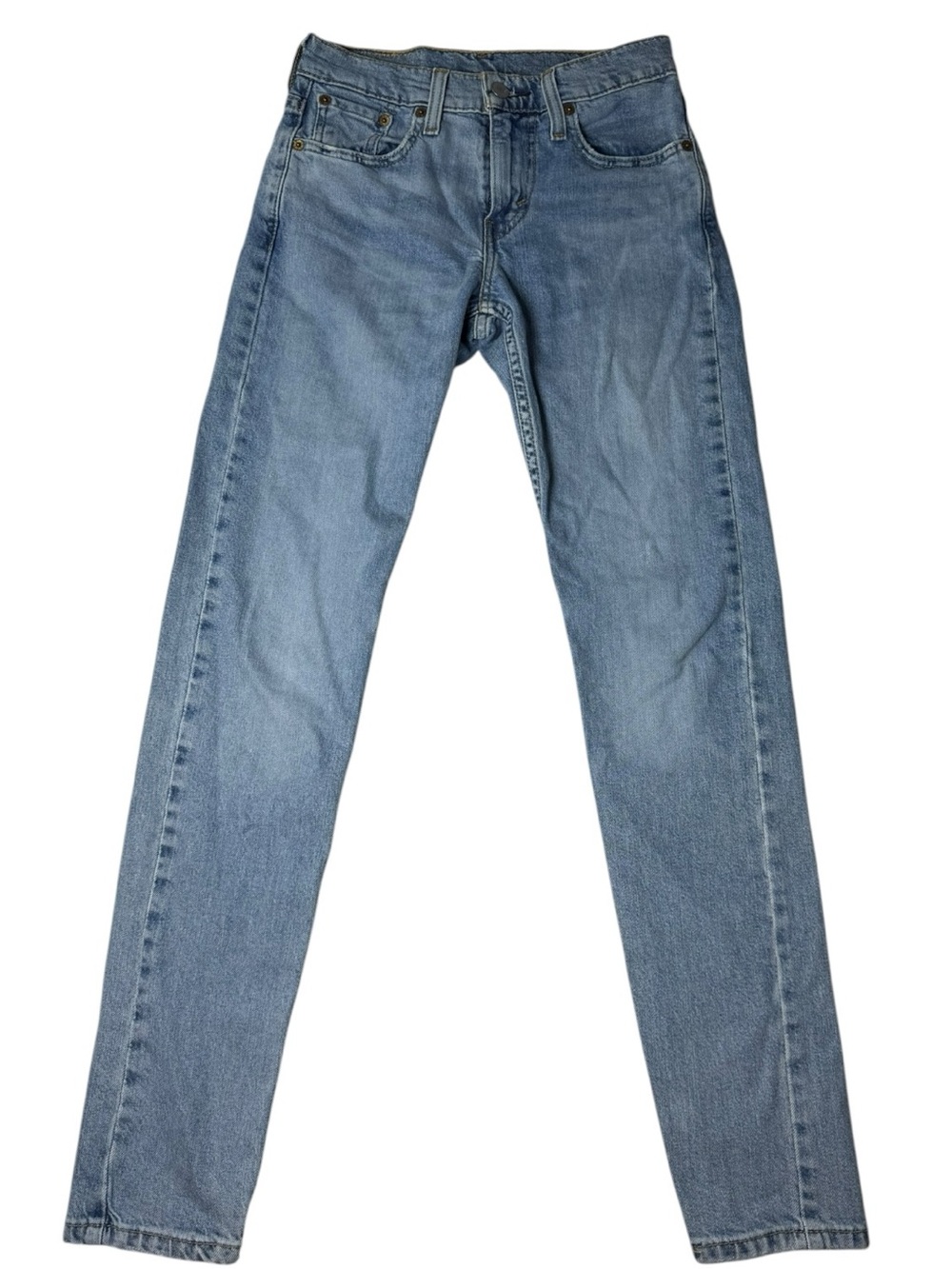 Levi’s 512 Lo-Ball Women’s Light Wash Jeans W26 Stretch Slim Taper